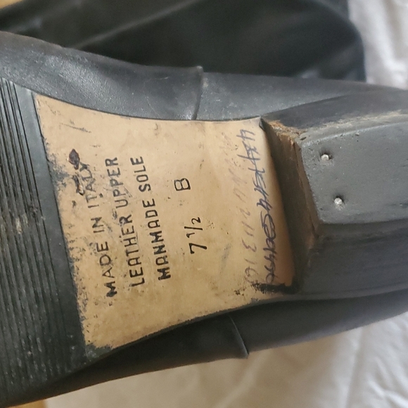 Mid calf genuine leather boots - Picture 7 of 8